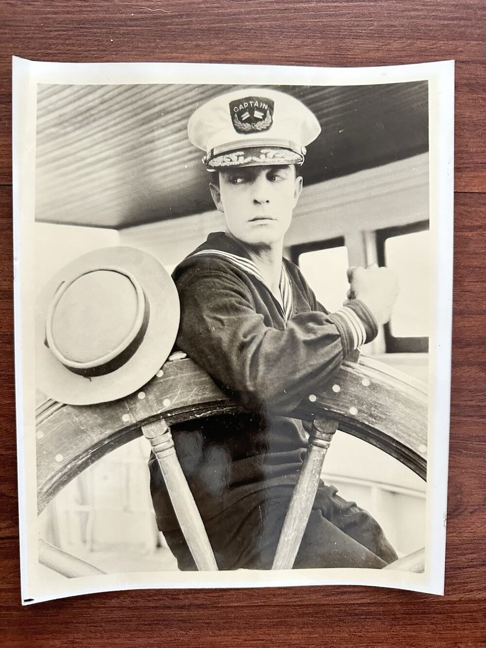 Buster Keaton The Navigator 1924 Vintage 8x10 Glossy Photo Silent Film
